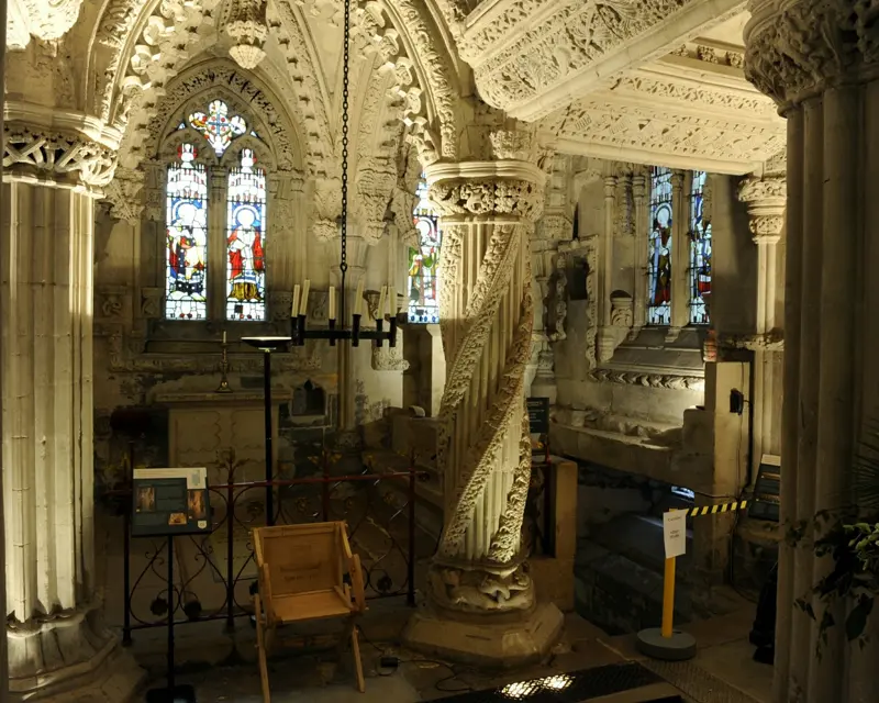 rosslyn chapel interior