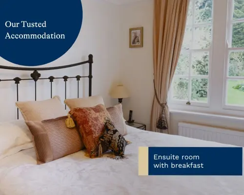 Our Trusted Accommodation - Ensuite room with breakfast
