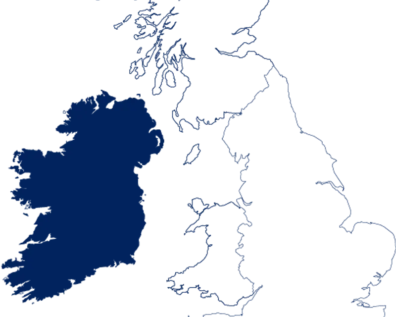 ireland map