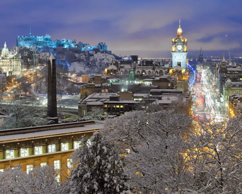 Christmas in Edinburgh