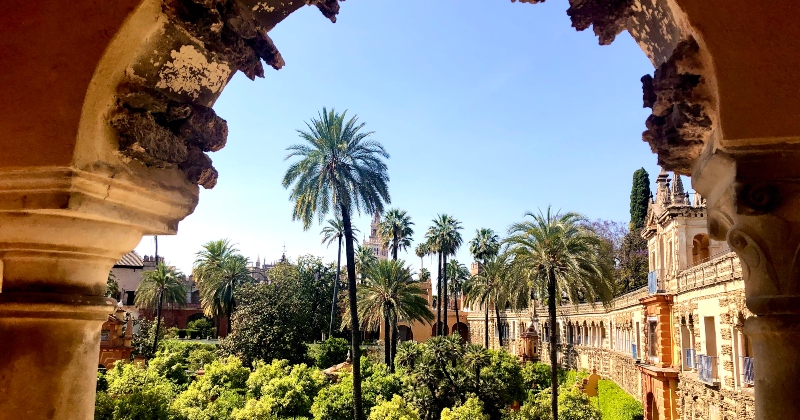 Gardens Alcazar Palace
