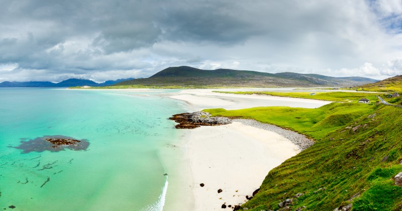 Luskentyre Sands, Isle of Harris in Scotland