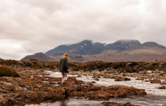 Woman on Skye