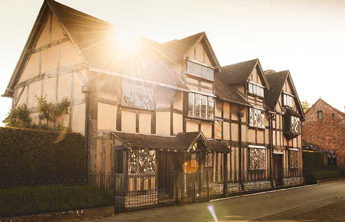 Shakespeare's Birthplace in Stratford-Upon-Avon