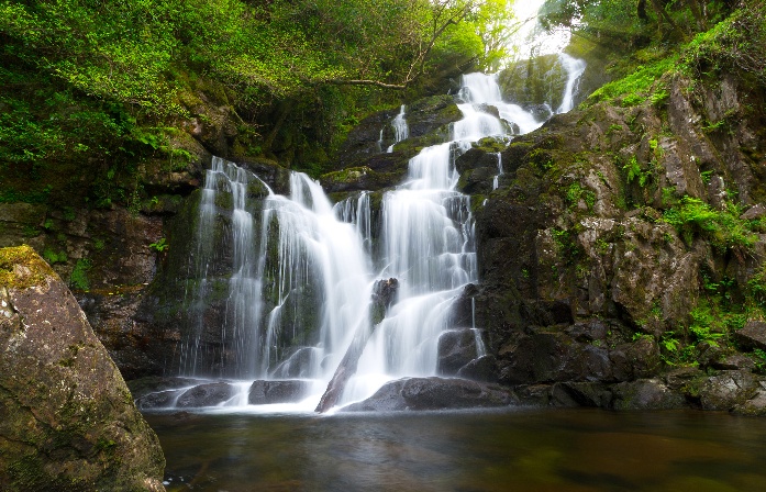 Torc Waterfall in Ireland
