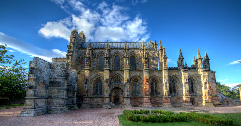 Rosslyn chapel burried