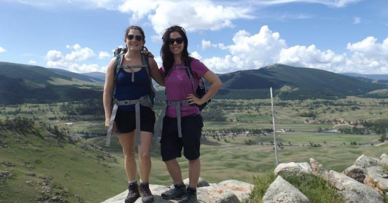 women on tour in mongolia