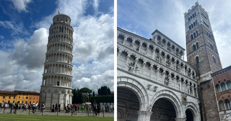 pisa and lucca italy