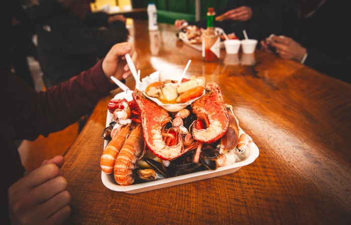 Seafood in Oban