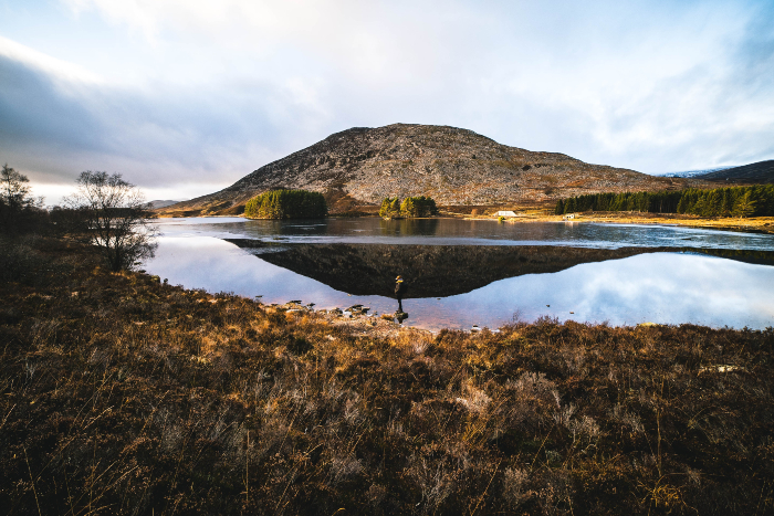 Scottish Highlands Landscape