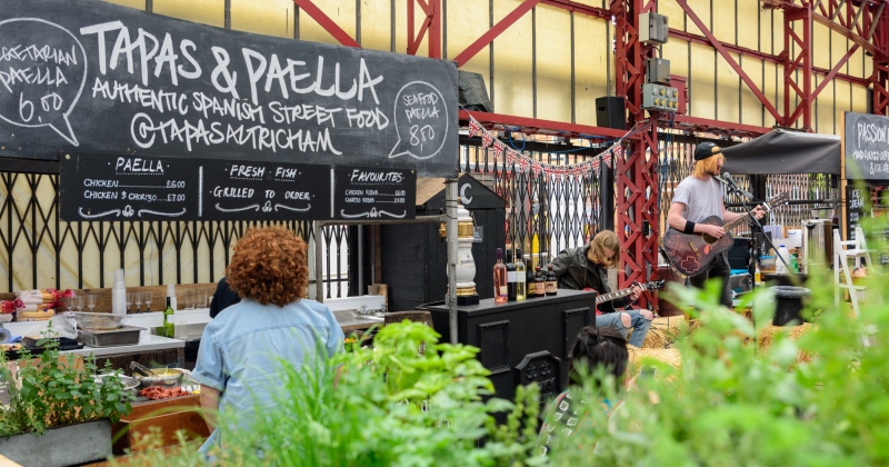 Altrincham Market Manchester