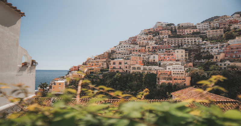 amalfi coast in italy landscape