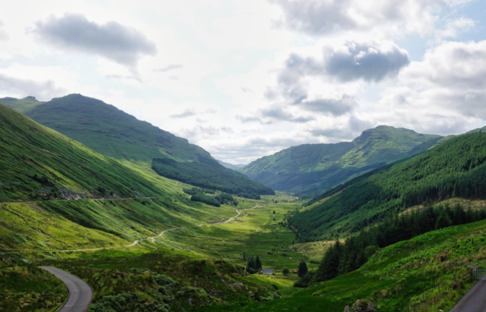 Loch Awe mountains