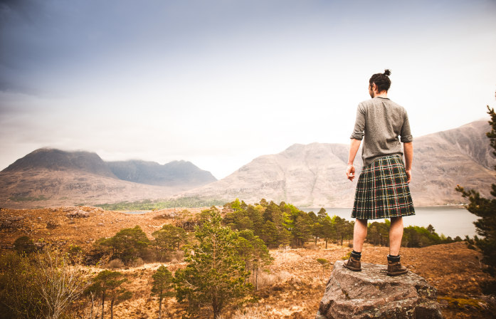 Man in Kilt Torridon