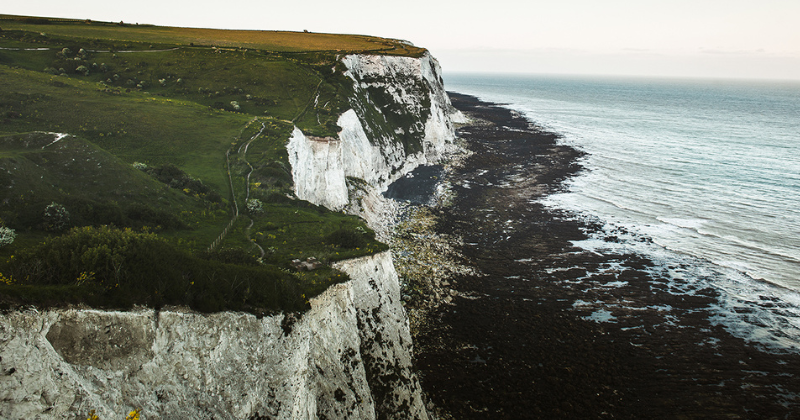 white cliffs of dover