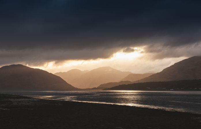 Loch near Glencoe